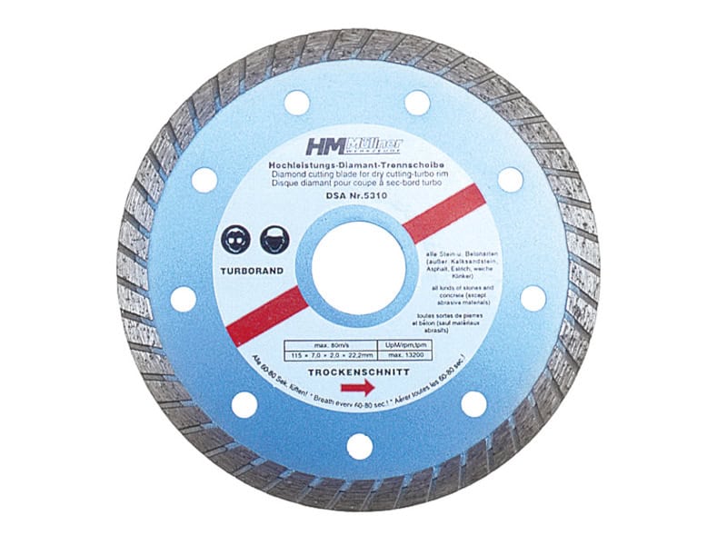 Dijamantska rezna ploča za beton 115mm 499 115T HM Mullner Tehnoalat Valjevo