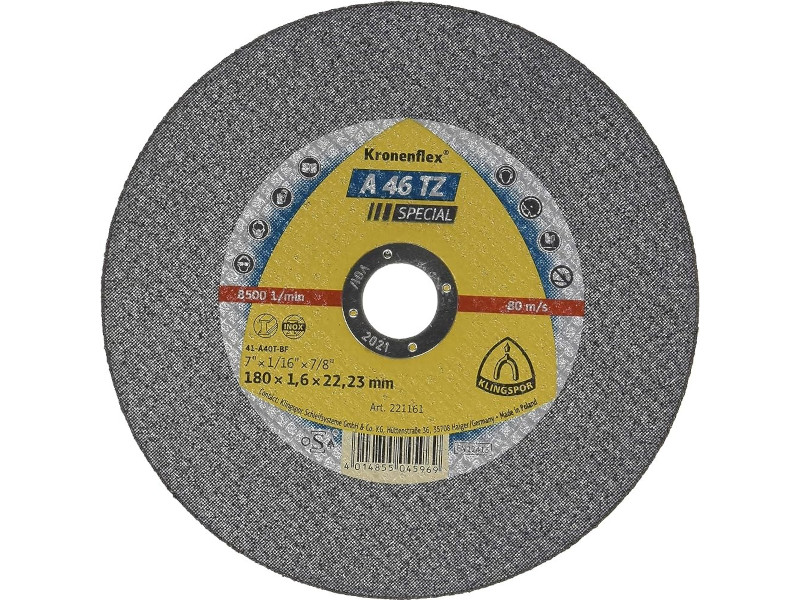 Rezna ploča 180x1.6 A46TZ special Klingspor Tehnoalat Valjevo