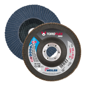 Lamelni brusni disk 125 mm gr 80 Weiler Tehnoalat Valjevo