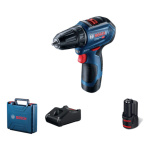 Akumulatorska bušilica odvrtač GSR 12V 30 + 2x GBA 12V 2Ah Bosch 06019G9000 Tehnoalat Valjevo 1