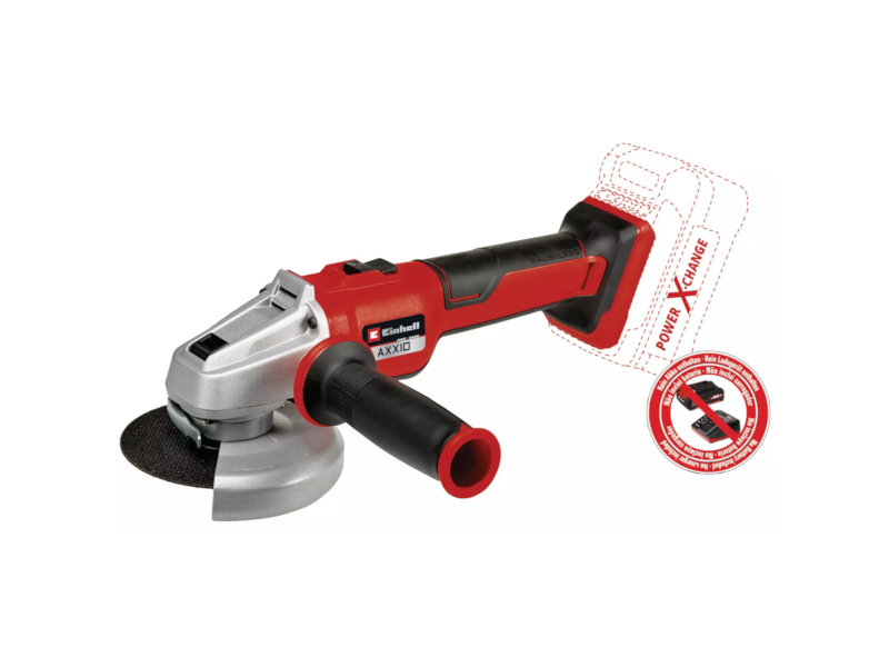 Akumulatorska ugaona brusilica AXXIO 18 115 Q Einhell 4431150 Tehnoalat Valjevo