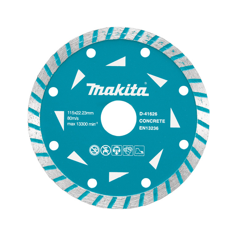 Dijamantska ploča sa pletenicom za suvo rezanje 115mm D 41626 Makita Tehnoalat Valjevo