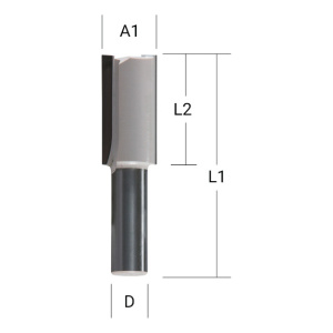 Ravno glodalo sa 2 zupca D 47466 Makita Tehnoalat Valjevo 1