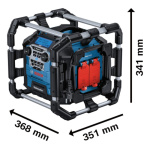 Akumulatorski radio GPB 18V 5 SC Solo Bosch 06014A4100 Tehnoalat Valjevo 3