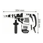 Elektro pneumatski čekić za bušenje SDS plus GBH 3 28 DFR Bosch 061124A000 Tehnoalat Valjevo 9