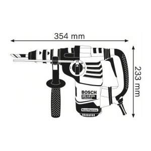 Elektro pneumatski čekić za bušenje SDS plus GBH 3 28 DFR Bosch 061124A000 Tehnoalat Valjevo 9