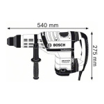 Elektro pneumatski čekić za bušenje SDS Max GBH 8 45 DV Bosch 0611265000 Tehnoalat Valjevo 8