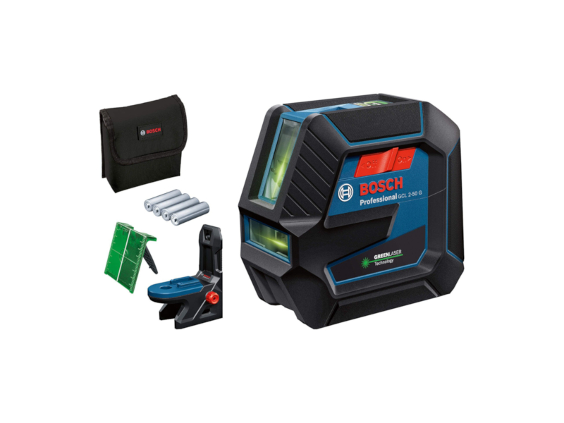 Kombinovani linijski laser sa zelenim zrakom GCL 2 50 G Bosch 0601066M00 Tehnoalat Valjevo