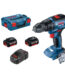 Akumulatorska vibraciona bušilica odvrtač GSB 18V 50 + 2x GBA 18V 2Ah Bosch 06019H5100 Tehnoalat Valjevo