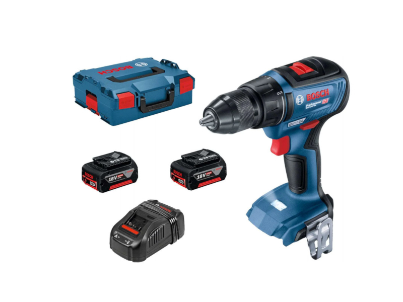 Akumulatorska vibraciona bušilica odvrtač GSB 18V 50 + 2x GBA 18V 2Ah Bosch 06019H5100 Tehnoalat Valjevo