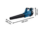 Akumulatorski duvač lišća GBL 18V 750 Bosch 06008D2000 Tehnoalat Valjevo 6