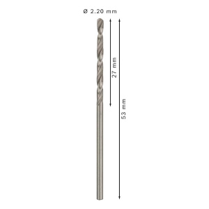 Burgija DIN 338 HSS G fi 2.2 (2608595052) Tehnoalat Valjevo