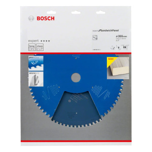 LIST KRUŽNE TESTERE ZA SENDVIČ PANELE 355X2.6X30 MM 80Z EXPERT BOSCH (2608644147) TEHNOALAT VALJEVO 3