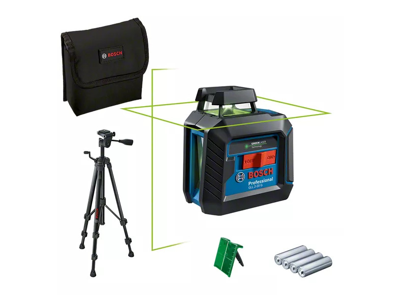 Linijski laser GLL 2 20 G + stativ bt 150 0601065001 Bosch Tehnoalat Valjevo 1