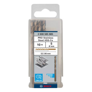 Spiralna burgija DIN 338 hsse 5.0 mm 2608585885 Tehnoalat Valjevo