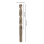 Spiralna burgija DIN 338 kobaltna 11.0 mm 2608585901 Tehnoalat Valjevo