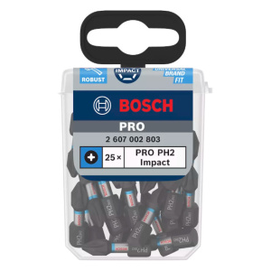 BIT UDARNI PH2 25 MM BOSCH (2607002803) TEHNOALAT VALJEVO 3