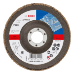LAMELNI BRUSNI DISK ZA METAL 125 MM G120 BOSCH (2608603659) TEHNOALAT VALJEVO