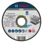 REZNA PLOČA ZA INOX I METAL 115X1 MM BOSCH (2608626112) TEHNOALAT VALJEVO 1