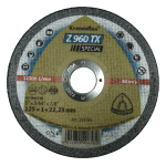 Rezna ploča 125x1 A60TZ Klingspor Tehnoalat Valjevo