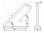 UGAONIK SA NASLONOM 45° 150X100 MM 4747 150 INSIZE TEHNOALAT VALJEVO 1