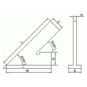 UGAONIK SA NASLONOM 45° 150X100 MM 4747 150 INSIZE TEHNOALAT VALJEVO 1