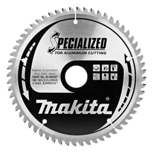 List testere od tvrdog metala za aluminijum 190x30mm B 09597 Makita Tehnoalat Valjevo