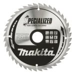 List testere od tvrdog metala za drvo 190x30 40zuba B 09254 Makita Tehnoalat Valjevo