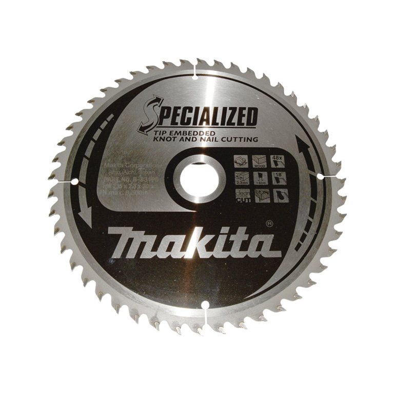 List testere od tvrdog metala za drvo 235x30mm B 33196 Makita Tehnoalat Valjevo