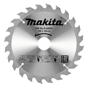 List testere za drvo 190x30 24z D 64951 Makita Tehnoalat Valjevo