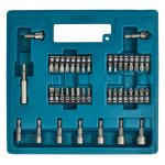 Set burgija i umetaka u koferu 60 delova Makita Tehnoalat Valjevo 4