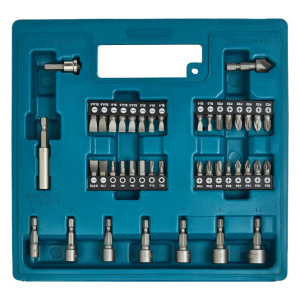 Set burgija i umetaka u koferu 60 delova Makita Tehnoalat Valjevo 4