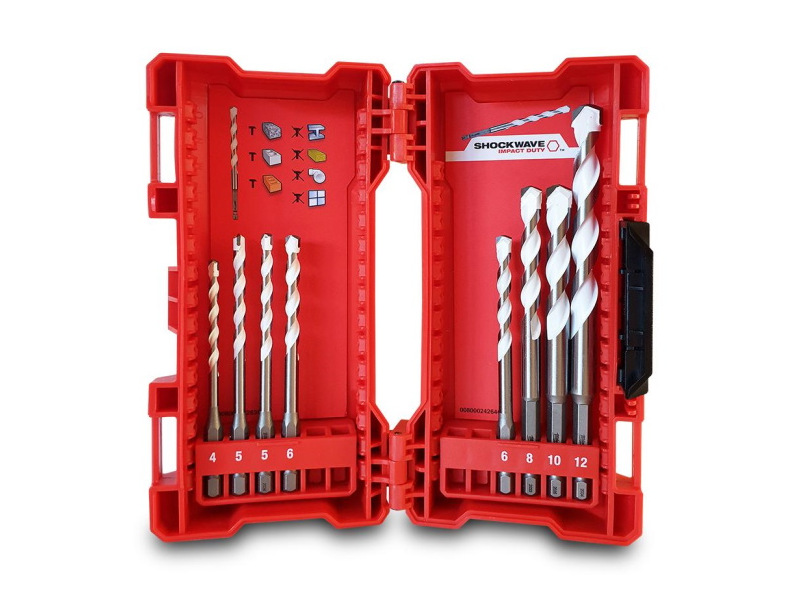 Burgije multi HEX 4 12mm Milwaukee 4932471112 Tehnoalat Valjevo