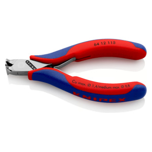 Klešta sečice čeone za elektroniku 115mm 6412115 Knipex Tehnoalat Valjevo 1