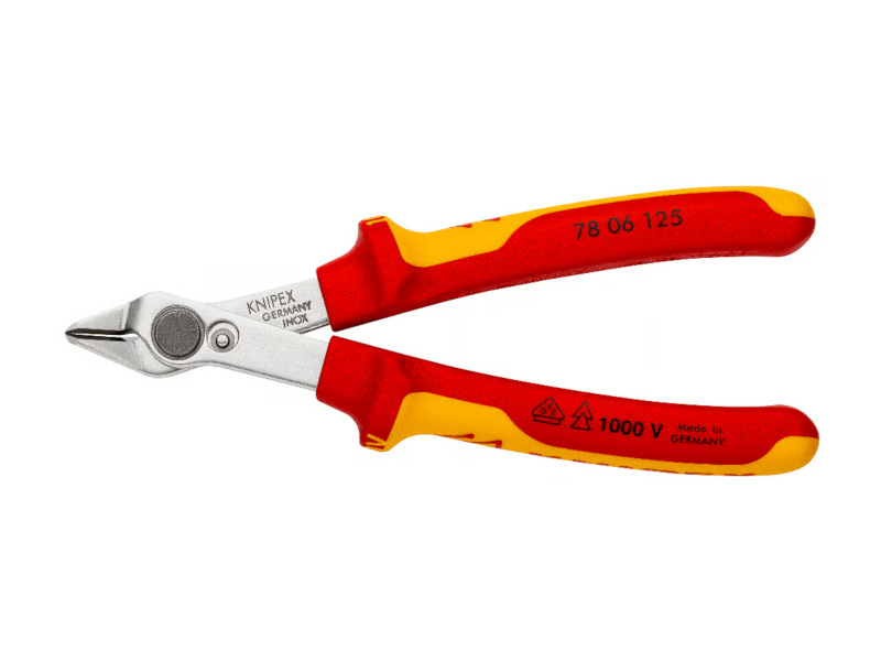 Klešta sečice cvicangle 125mm VDE 1000V 7806125 Knipex Tehnoalat Valjevo