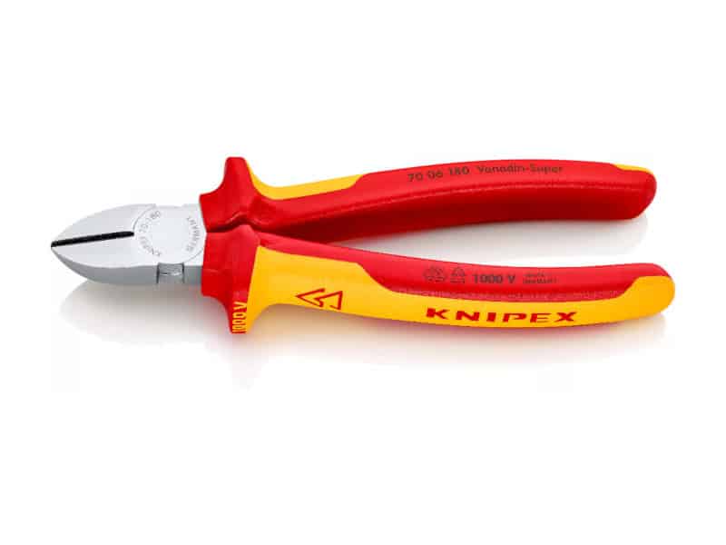 Klešta sečice cvicangle dijagonalne VDE 1000V 180mm 7006180 Knipex Tehnoalat Valjevo