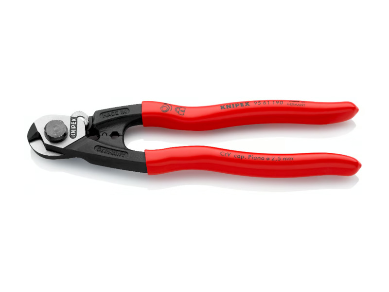 Klešta za sečenje sajli 190mm 9561190 Knipex Tehnoalat Valjevo