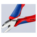 Klešta sečice kose cvicangle za elektroniku 130mm 7702130 Knipex Tehnoalat Valjevo 4