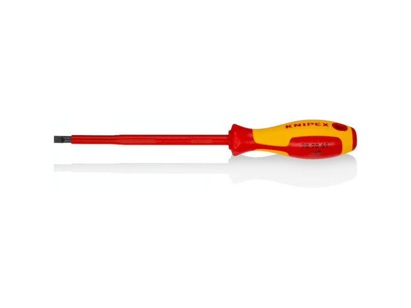 Odvijač šrafciger pljosnati 6.5 VDE 1000V 982065 Knipex