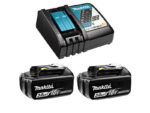 Set 2x baterija 18v 3.0ah BL1830B + brzi punjač DC18RC Makita Set7 Tehnoalat Valjevo