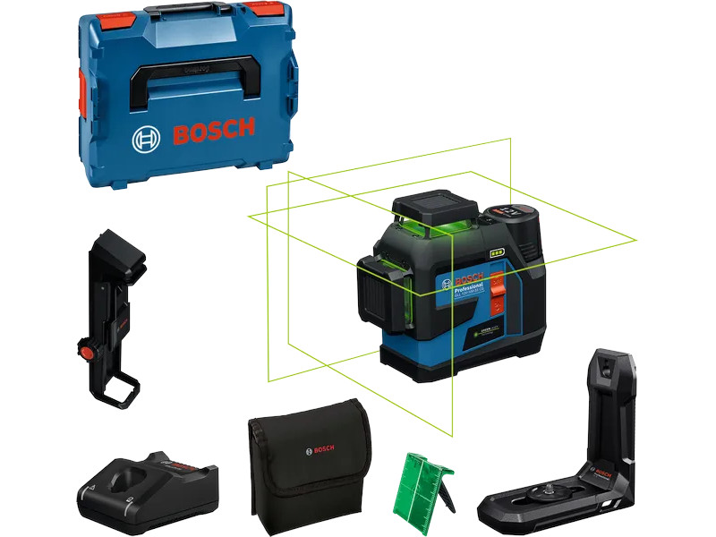 LINIJSKI LASER SA ZELENIM ZRAKOM GLL 12V 100 33 CG 1 X GBA 12V 2 AH BOSCH (0601065401) TEHNOALAT VALJEVO