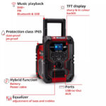 Akumulatorski radio TE CR 18 Li DAB + FM BT solo Einhell 3407995 Tehnoalat Valjevo 2