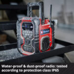 Akumulatorski radio TE CR 18 Li DAB + FM BT solo Einhell 3407995 Tehnoalat Valjevo 4