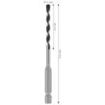Burgija za beton PRO HEX 5 5x50x100 mm Bosch 2608706970 Tehnoalat Valjevo 2