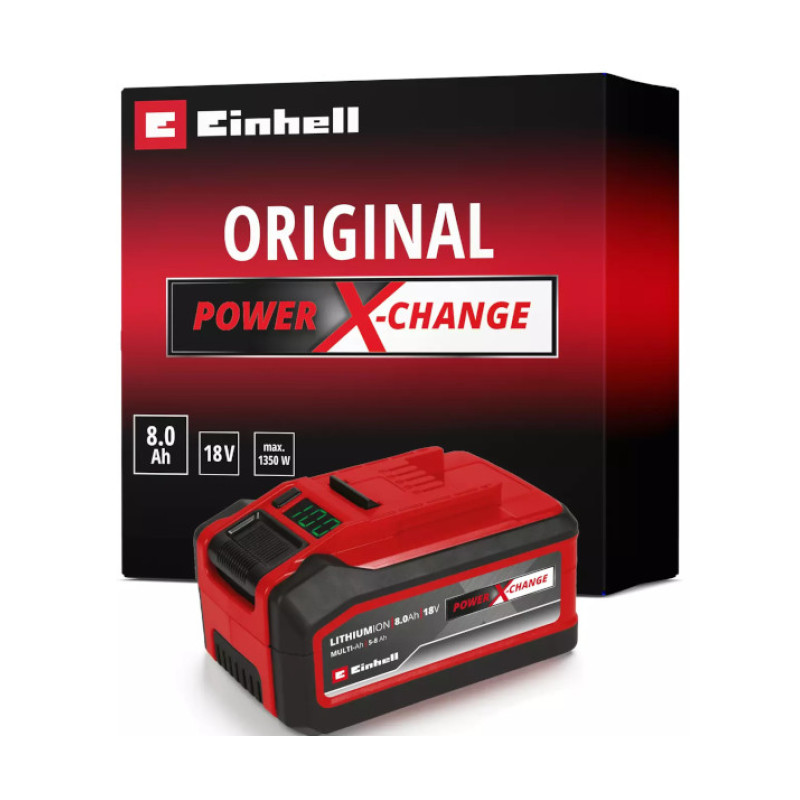 BATERIJA - AKUMULATOR PXC PLUS 5-8 AH EINHELL (4511600) BATERIJA - AKUMULATOR PXC PLUS 5-8 AH EINHELL (4511600)