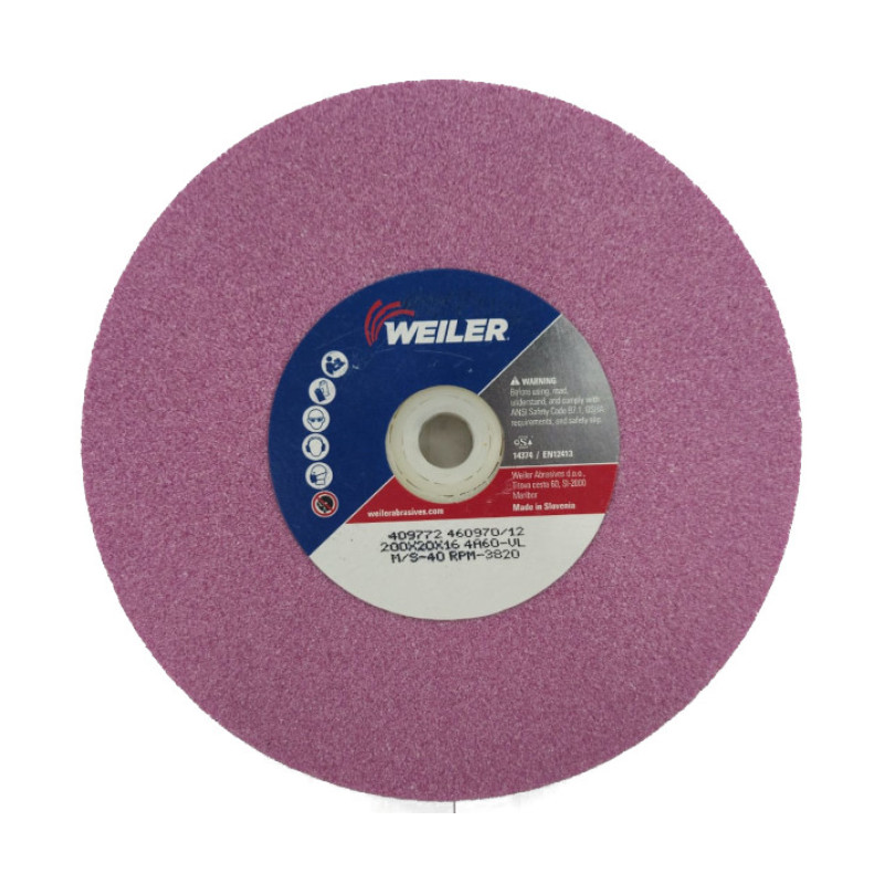 BRUSNA PLOČA - TOCILO 200X20X20 4A60 ŠTIRIJA ROZE WEILER BRUSNA PLOČA - TOCILO 200X20X20 4A60 ŠTIRIJA ROZE WEILER