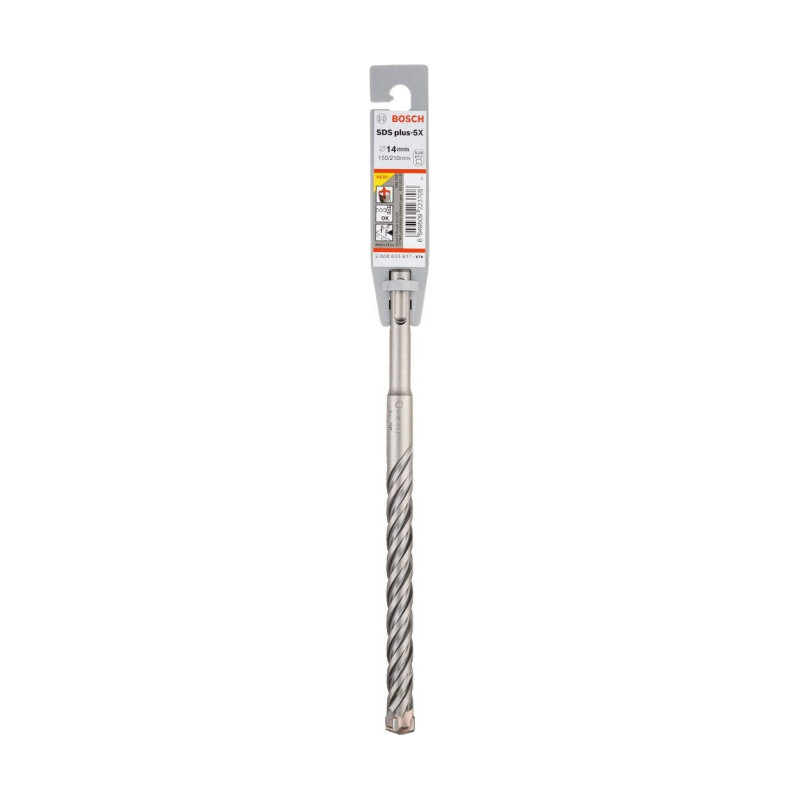 BURGIJA ZA BETON SDS PLUS-5X 14X150X210 MM BOSCH (2608833817) BURGIJA ZA BETON SDS PLUS-5X 14X150X210 MM BOSCH (2608833817)