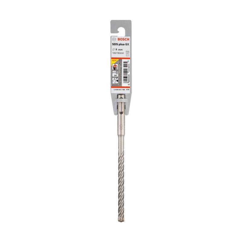 BURGIJA ZA BETON SDS PLUS-5X 8X100X160 MM BOSCH (2608833789) BURGIJA ZA BETON SDS PLUS-5X 8X100X160 MM BOSCH (2608833789)
