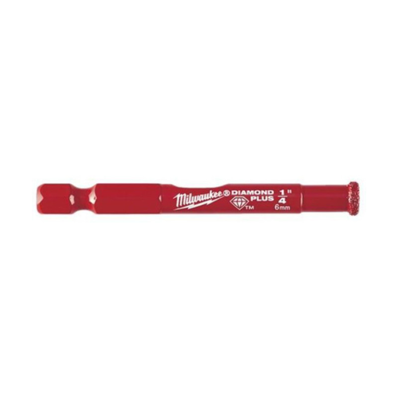DIJAMANTSKA KRUNA ZA TVRDE MATERIJALE 6 MM MILWAUKEE (49560505) DIJAMANTSKA KRUNA ZA TVRDE MATERIJALE 6 MM MILWAUKEE (49560505)
