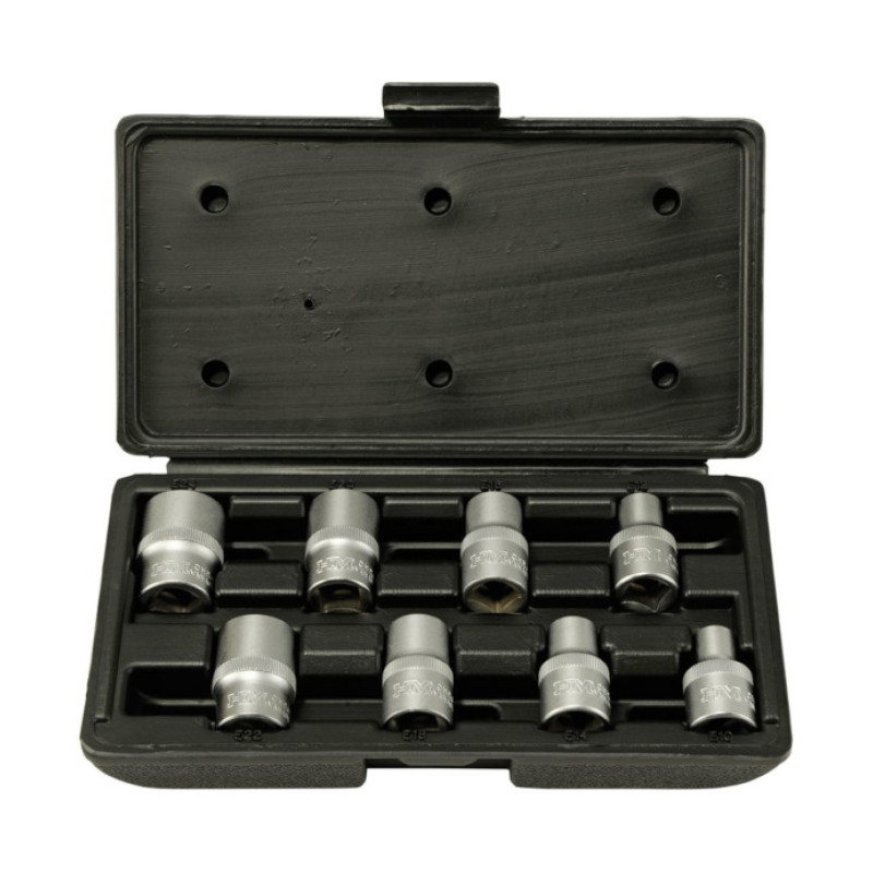 GARNITURA NASADNIH KLJUČEVA 1/2'' SA TX PROFILOM E10-E24 6812 HM MULLNER GARNITURA NASADNIH KLJUČEVA 1/2'' SA TX PROFILOM E10-E24 6812 HM MULLNER